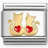 Charm Nomination in Acciaio 030285 70